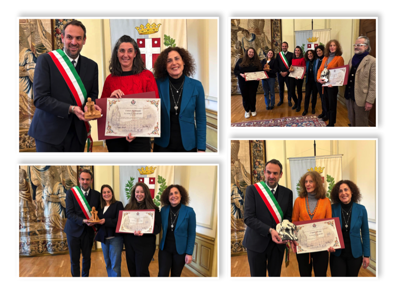 Collage immagini premiazione