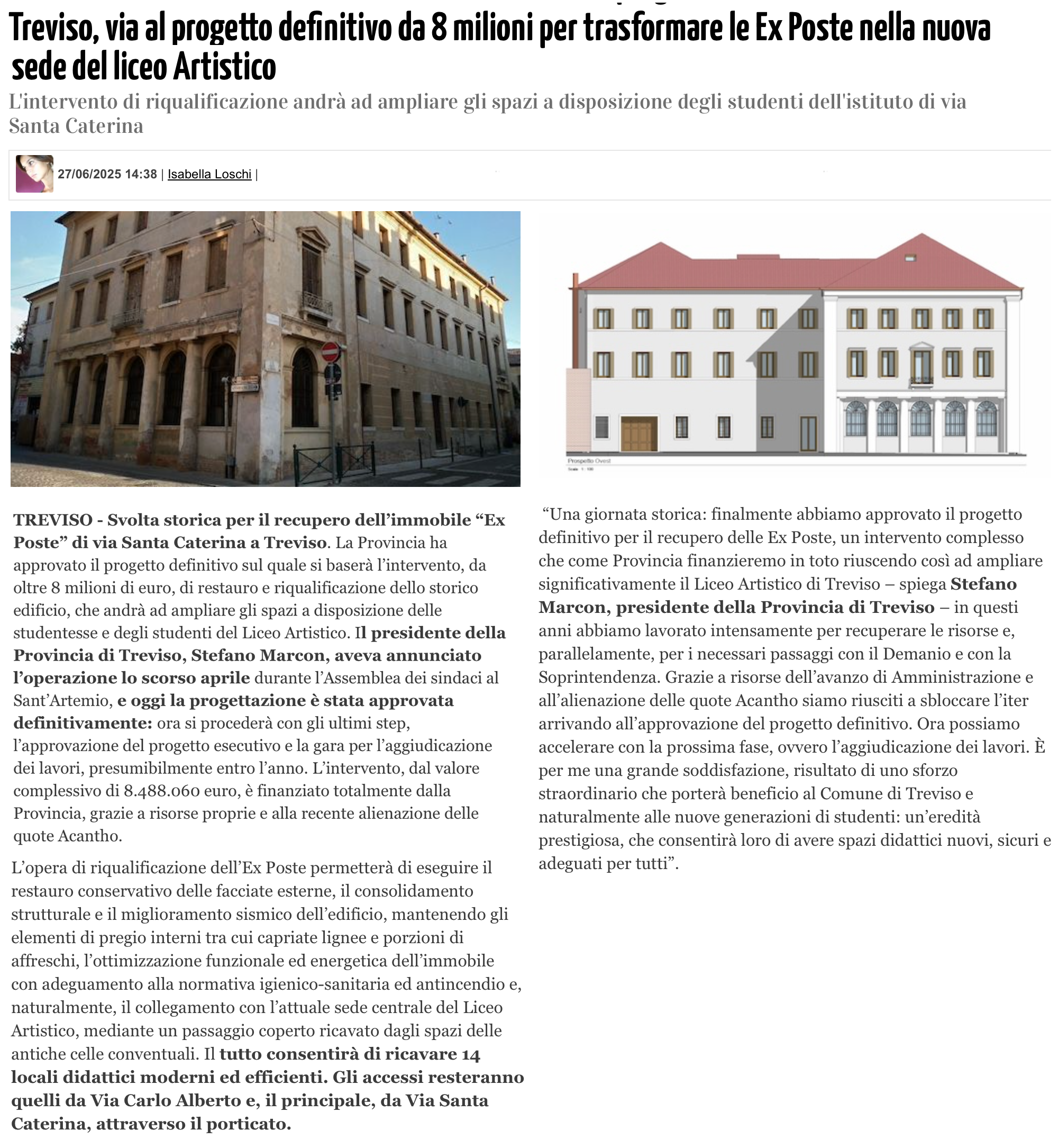 OggiTreviso - Articolo