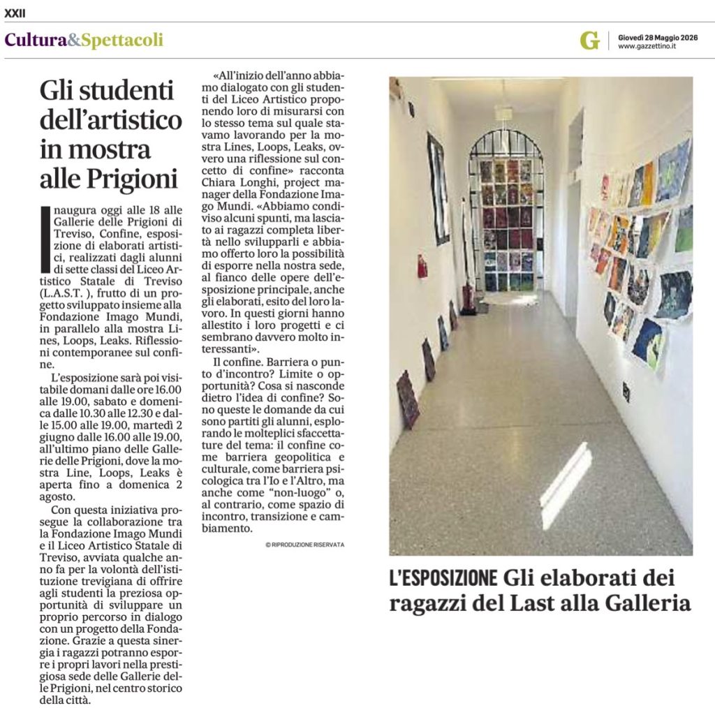 Articolo tratto da il Gazzettino
