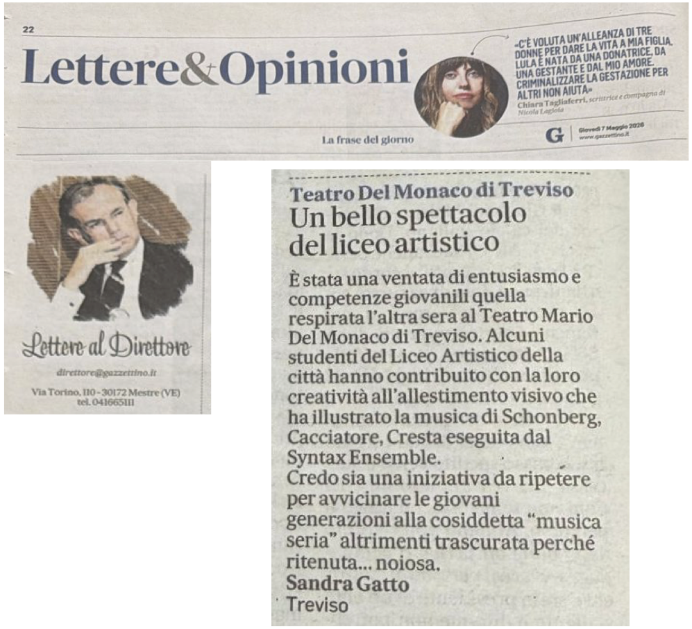 Articolo tratto dal gazzettino di Treviso